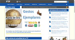 Desktop Screenshot of ftf.es