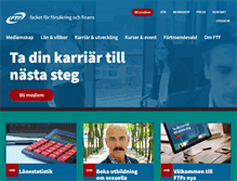 Tablet Screenshot of ftf.se